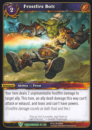Frostfire Bolt